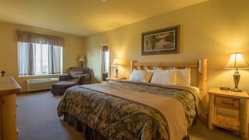 Desk, iron/ironing board, travel crib, rollaway beds