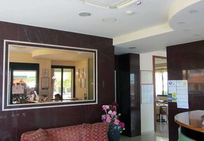 Sala de estar en el lobby