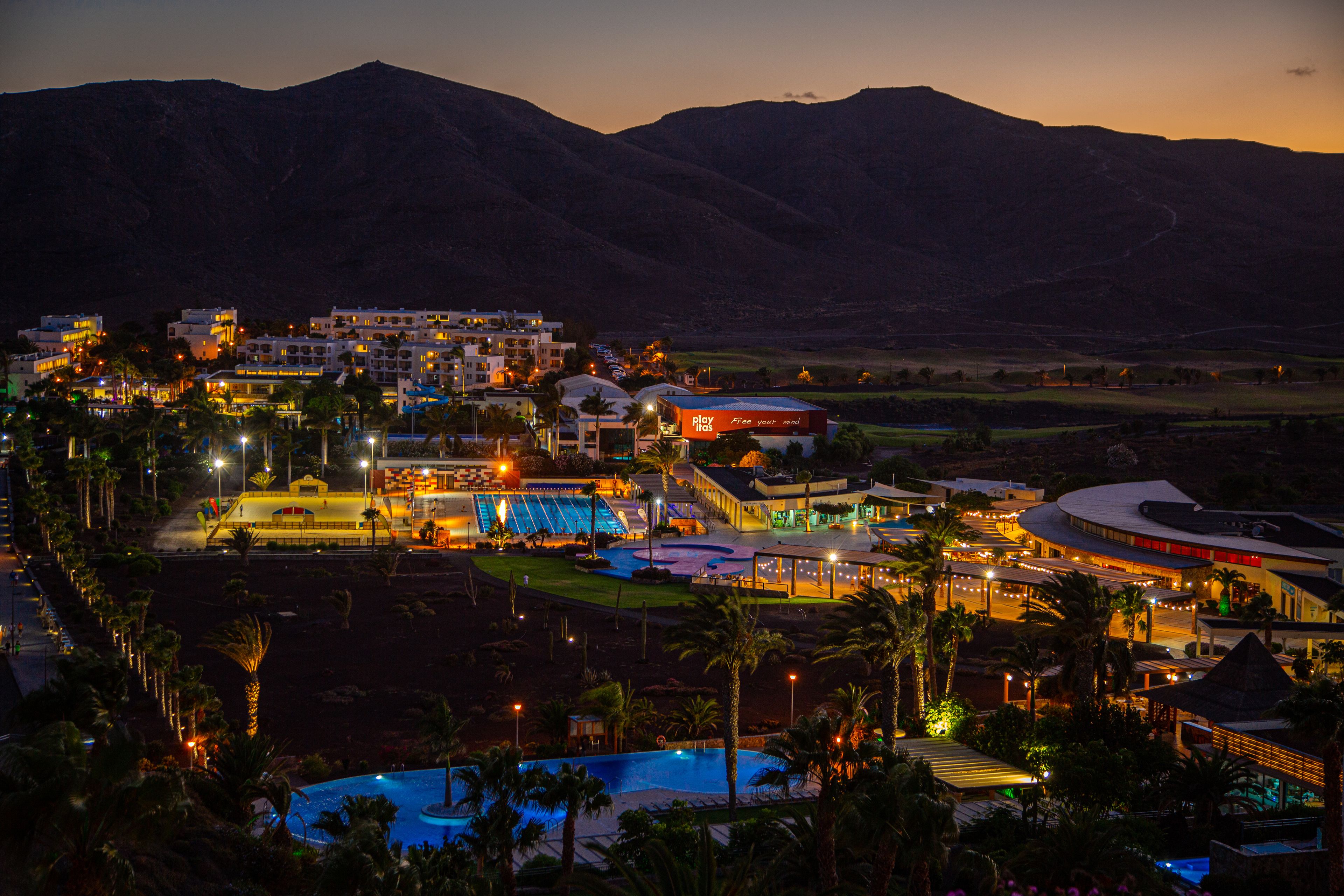 front of property – evening/night