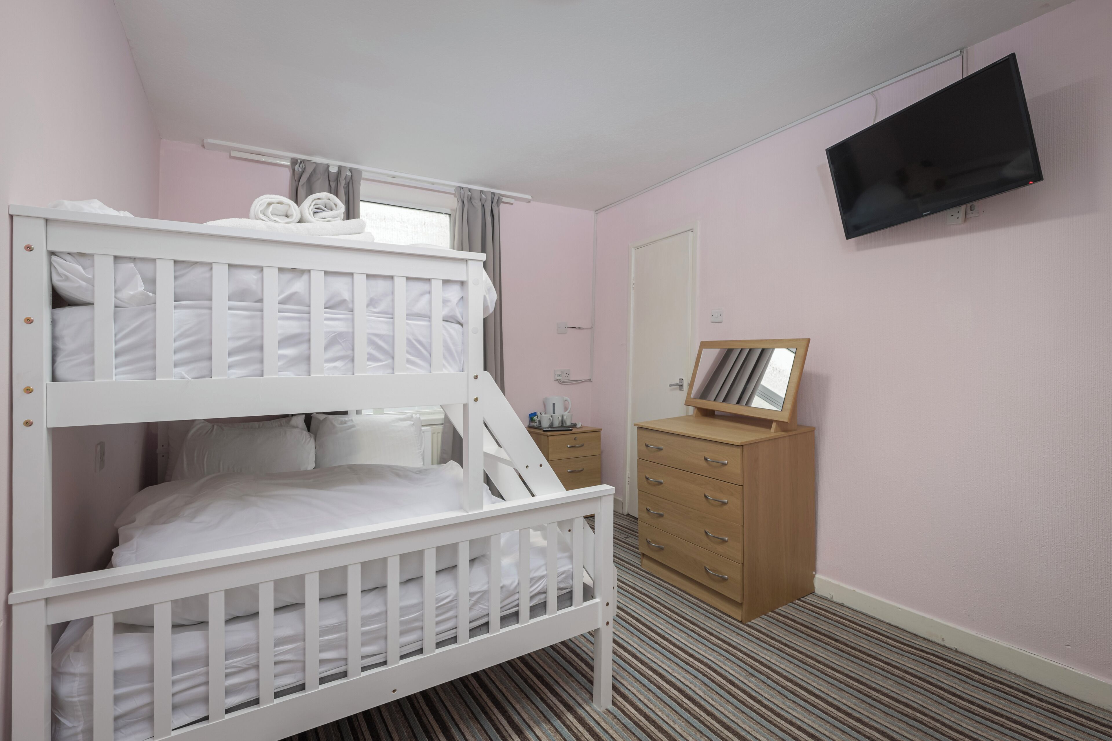 Chambre Triple, vue mer