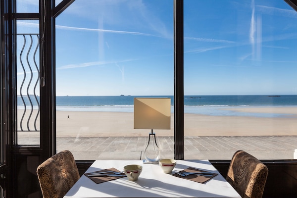 Lunch, dinner served; French cuisine, beach views
