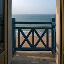 Camera Standard con letto matrimoniale o 2 letti singoli, vista oceano | Vista dalla camera