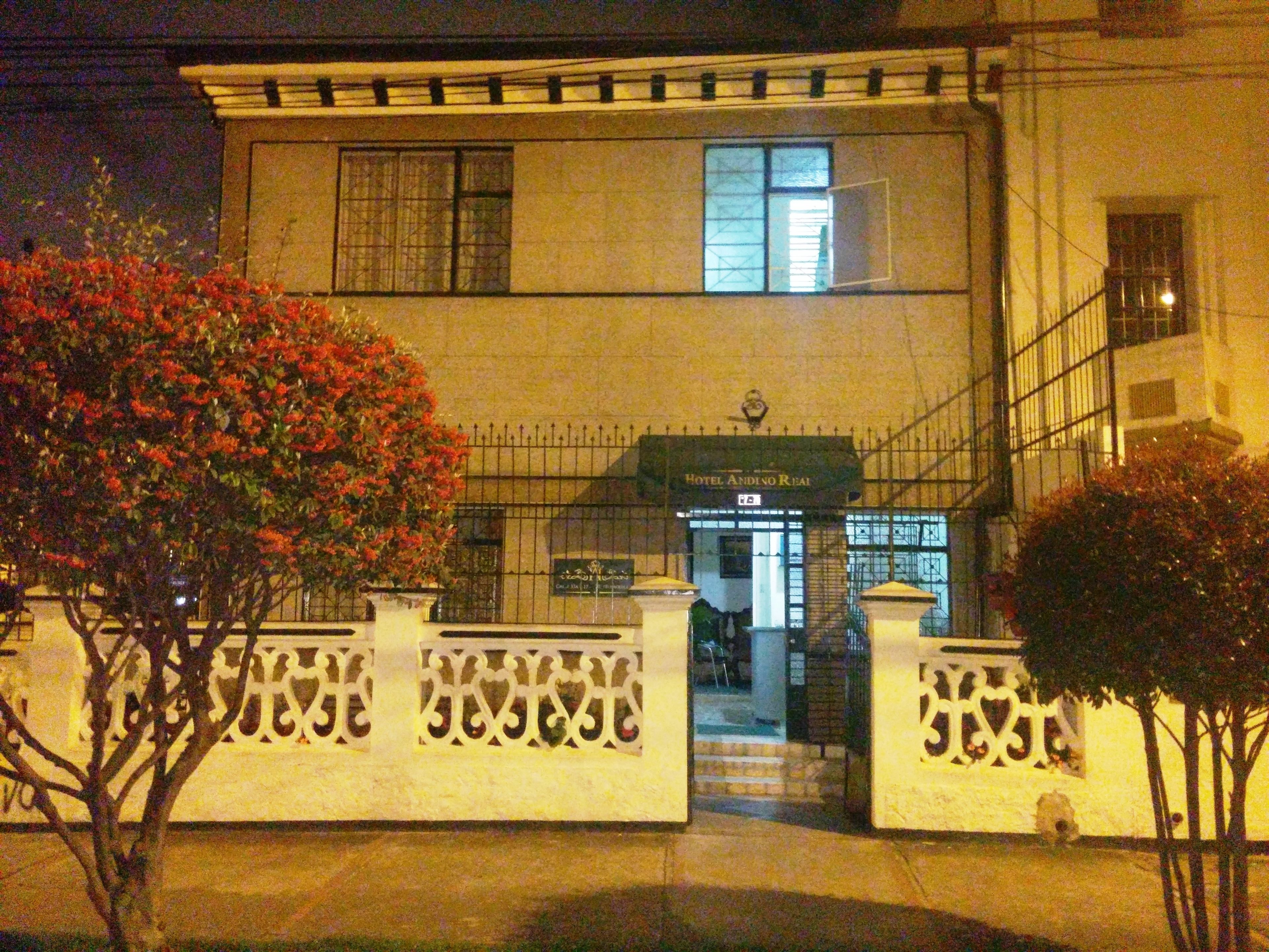 front of property – evening/night