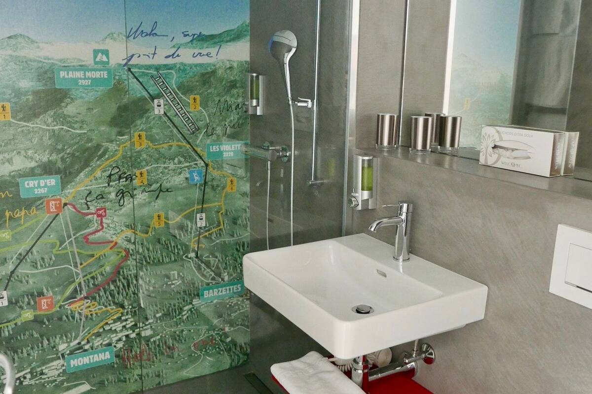 superior double room, multiple beds, balcony, mountainside | premium bedding, in-room safe, soundproofing, rollaway beds