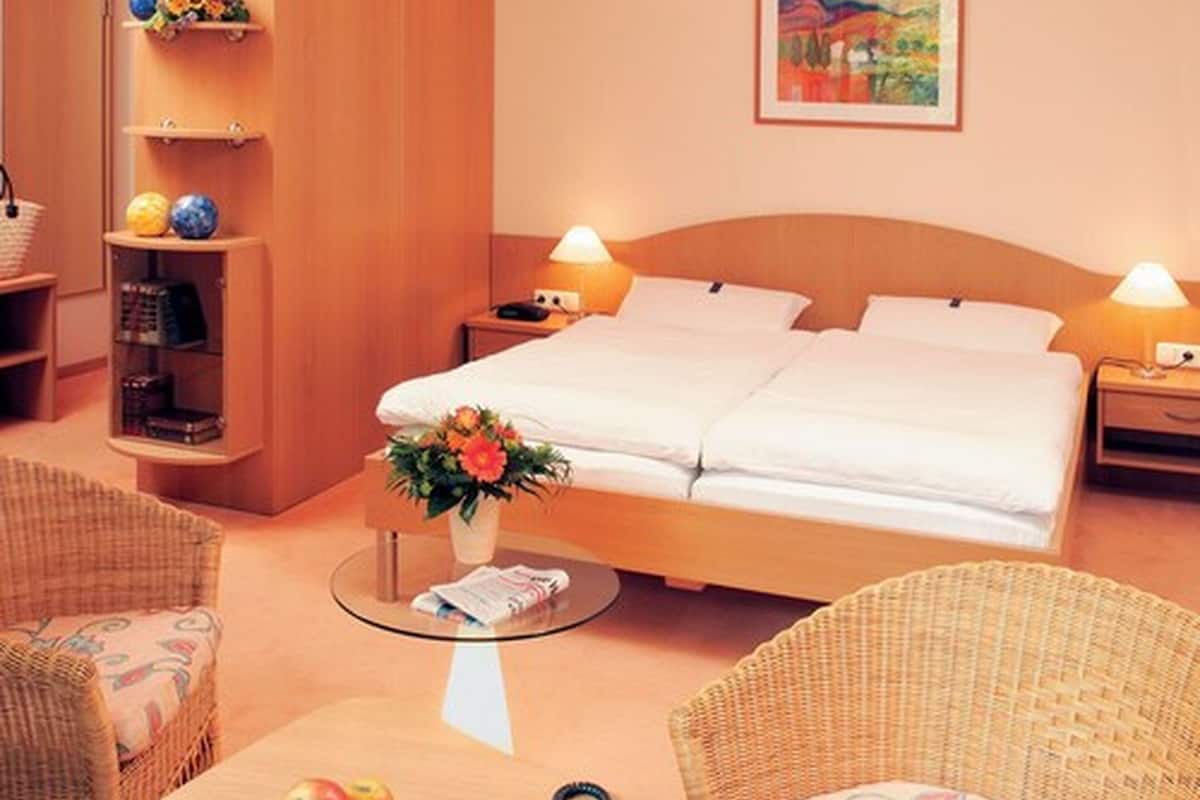 Ropa de cama de alta calidad y wifi gratis