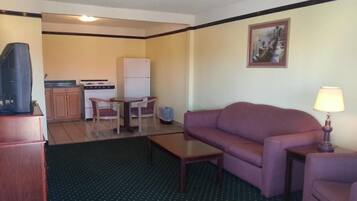 32-inch TV with cable channels