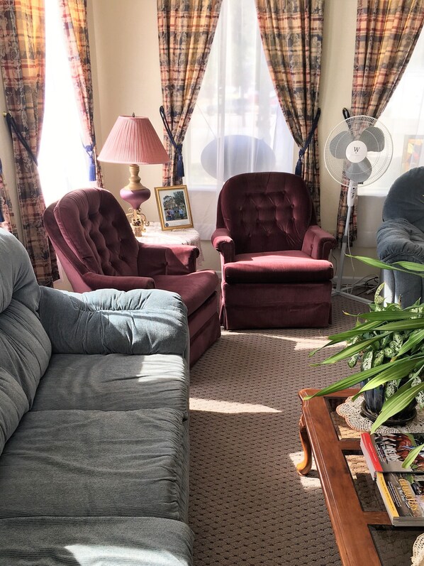 Lobby sitting area