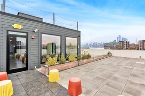 Terrasse sur le toit