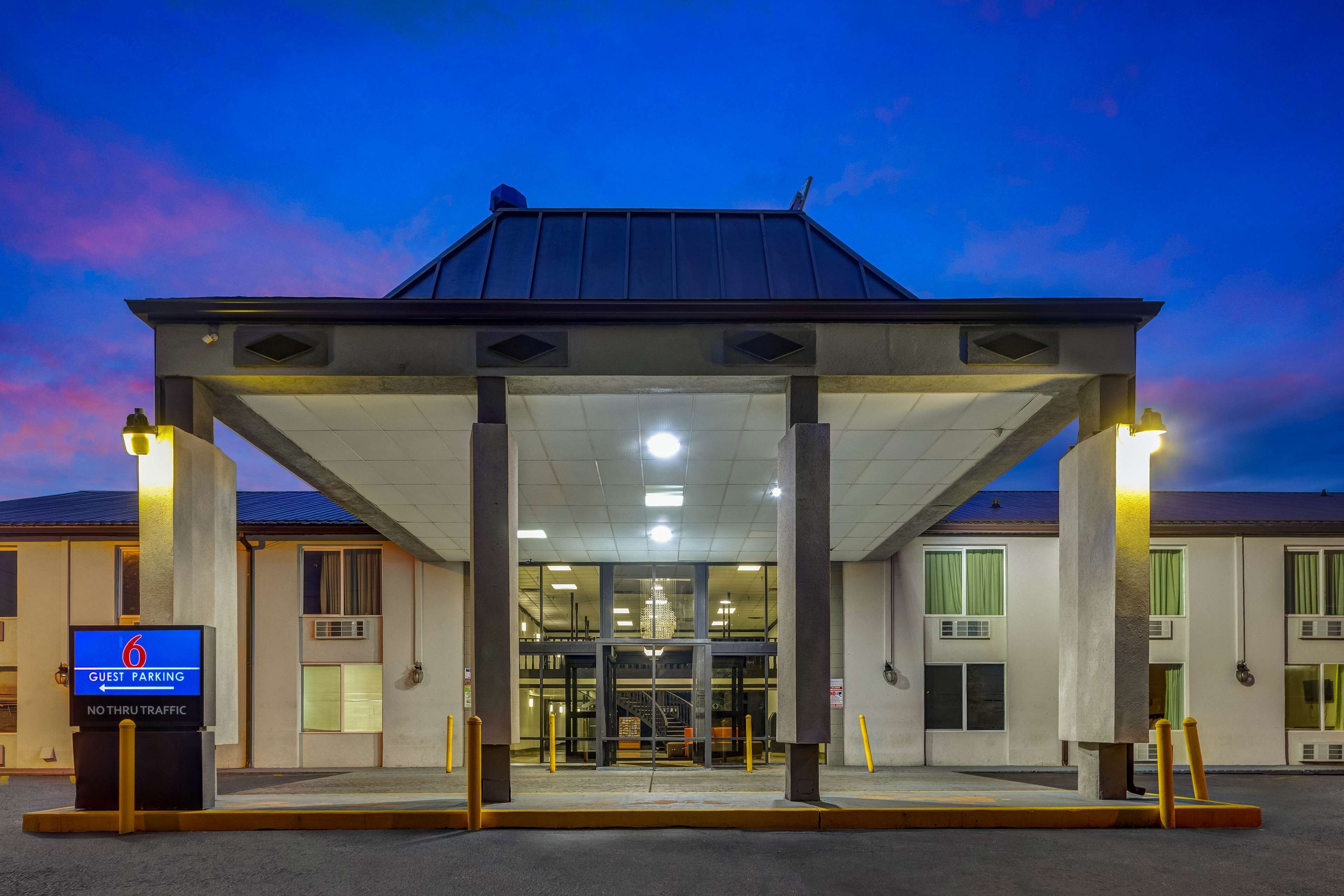 Front of property – evening/night