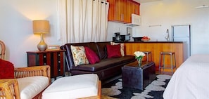 Deluxe Villa, 1 Queen Bed, Poolside | Living area - Beachwalk Villas (Carlsbad)