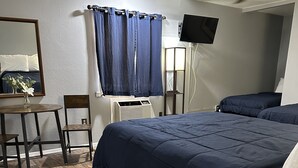 Standard Room, 2 Queen Beds | Free WiFi, bed sheets - Travelers Inn Motel (Wilburton)