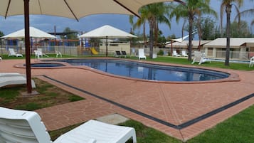 2 outdoor pools