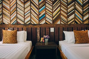Standard Twin Room, 2 Twin Beds | In-room safe, cribs/infant beds, rollaway beds, free WiFi - Good Times Resort (Kanchanaburi)