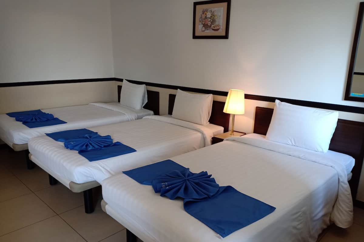 In-room safe, desk, blackout drapes, iron/ironing board