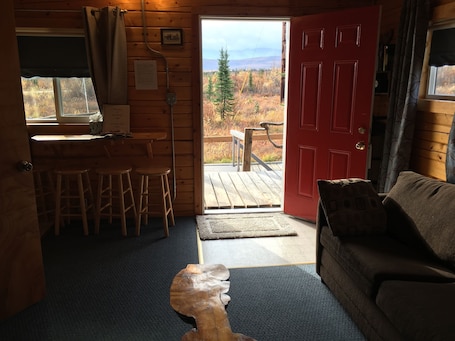 Cabin, 2 Bedrooms (with twin trundle bed) | Individually decorated, individually furnished, blackout drapes. Earthsong Lodge