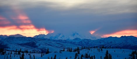 Vue sur les montagnes