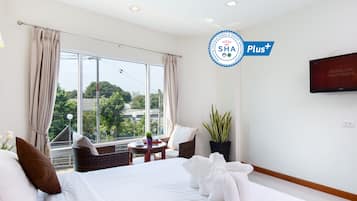 Habitación doble superior | Escritorio y wifi gratis