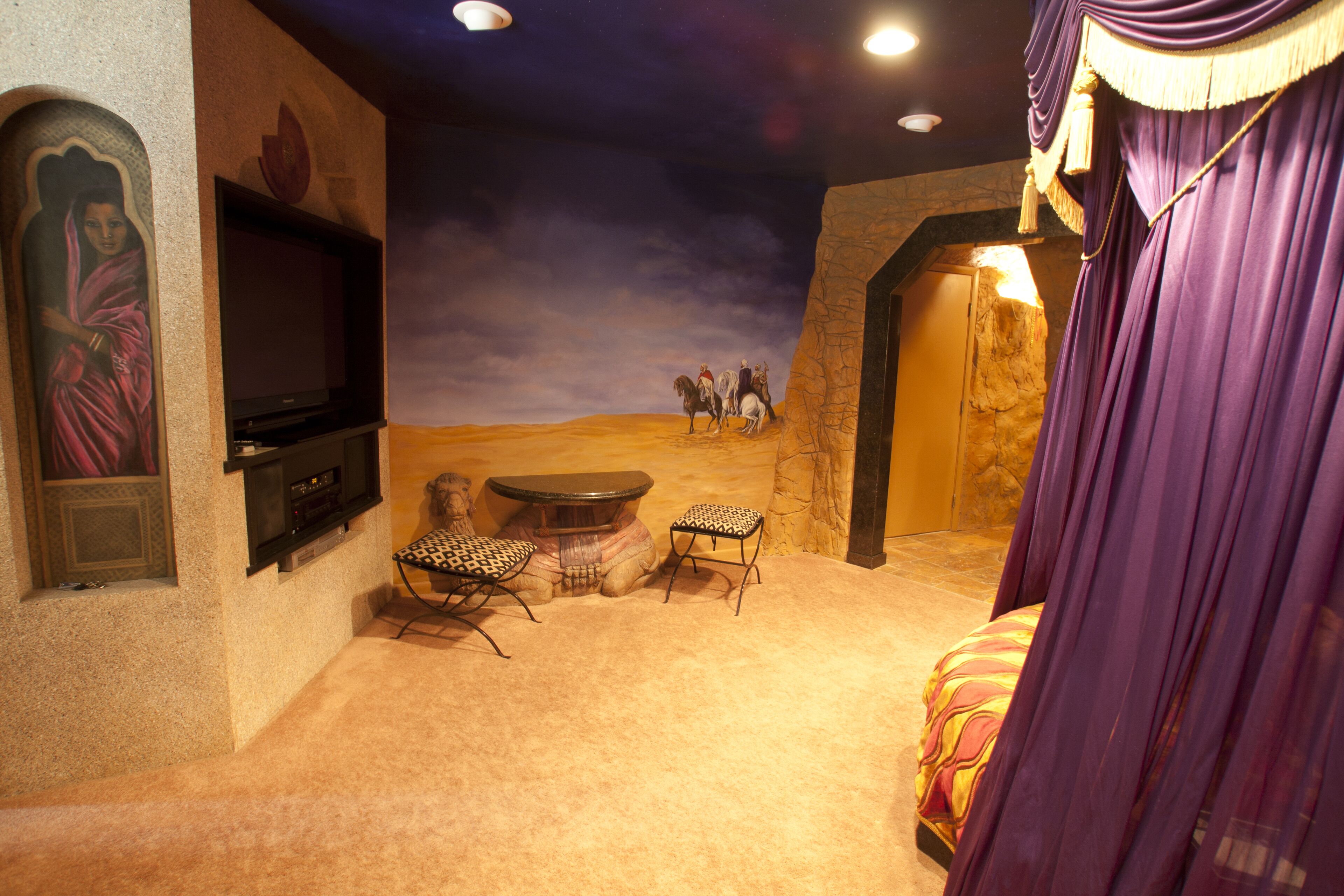 suite, 1 king bed (arabian nights suite) | soundproofing, free wifi, bed sheets