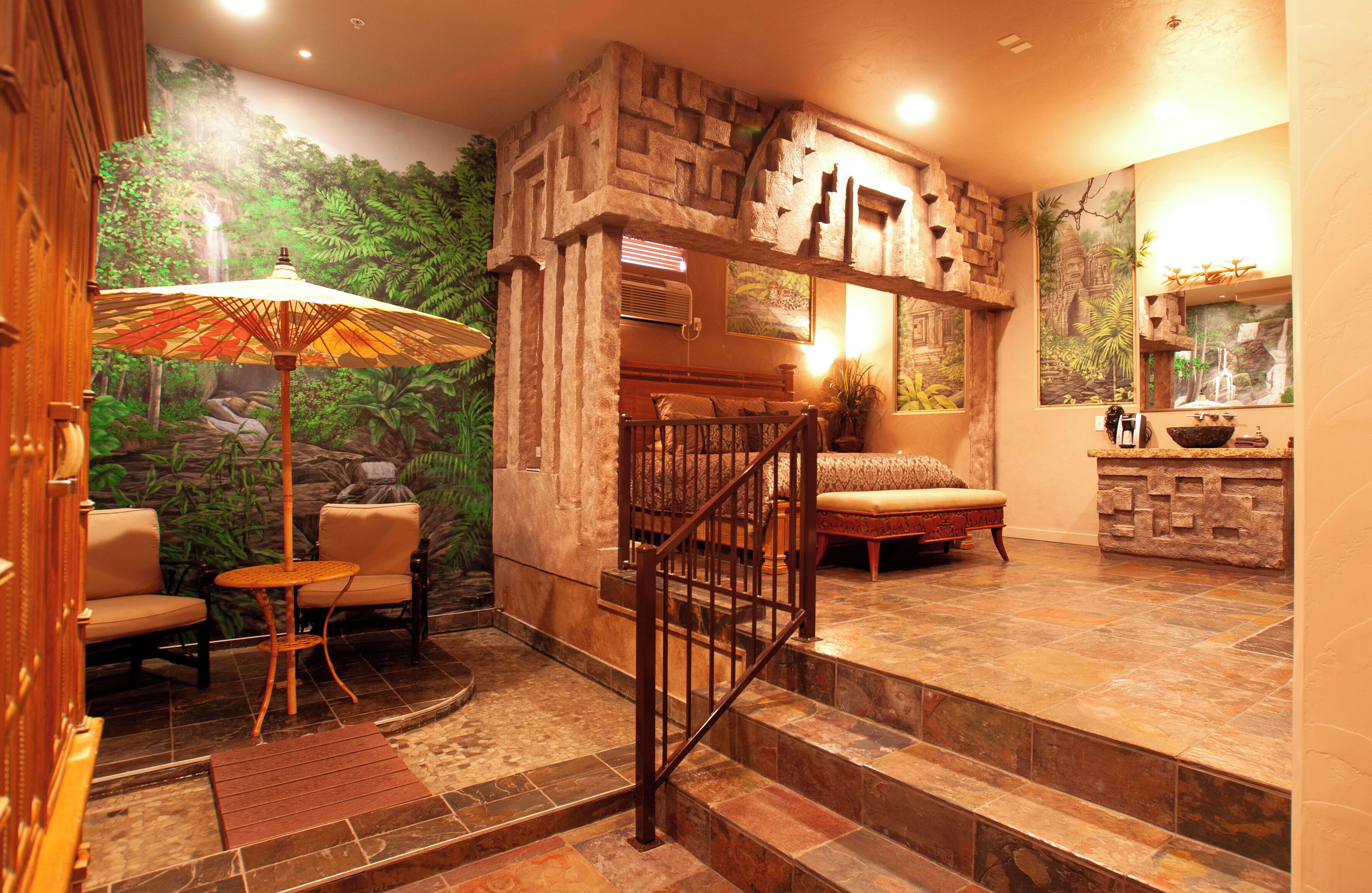 Sviitti, 1 suuri parisänky (Thailand Theme) | Pillowtop-patjalliset sängyt, äänieristys, lisävuoteet, ilmainen Wi-Fi