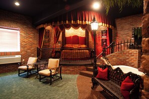 Suite, 1 King Bed (New York Theme) | Pillowtop beds, soundproofing, rollaway beds, free WiFi