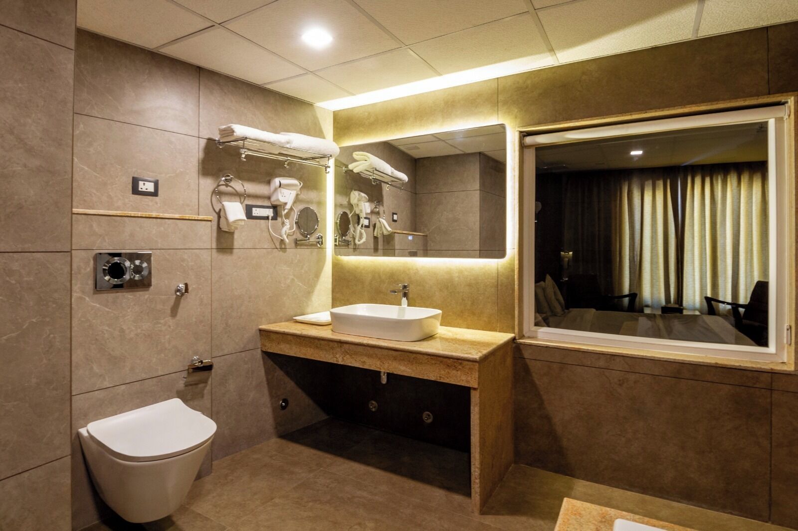 Zojila Premium Room | حمام | تجهيزات دش، مستلزمات مجانية للعناية الشخصية، مجففات شعر، خف للقدمين