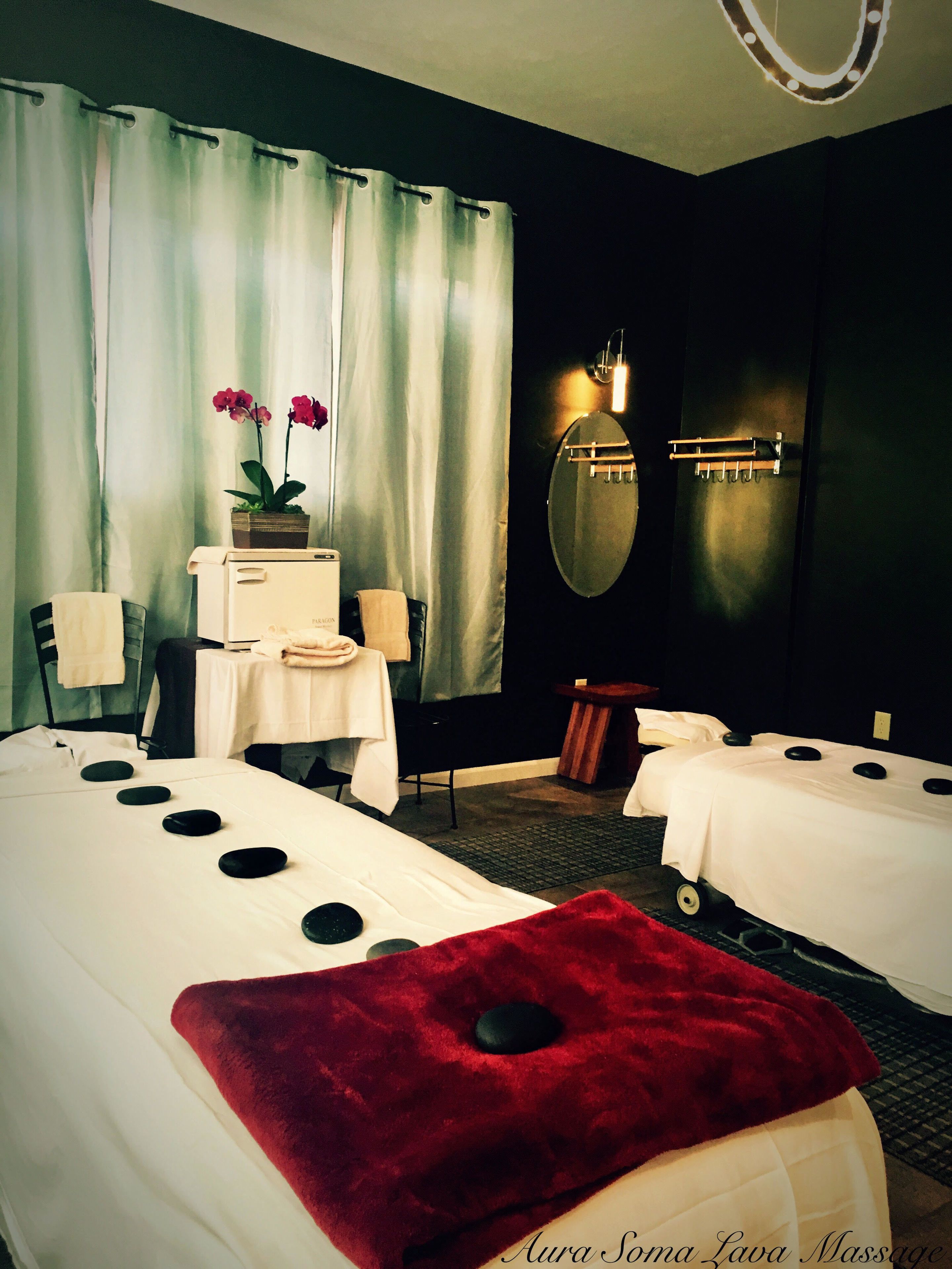 couples treatment room(s), sauna, hot stone massages