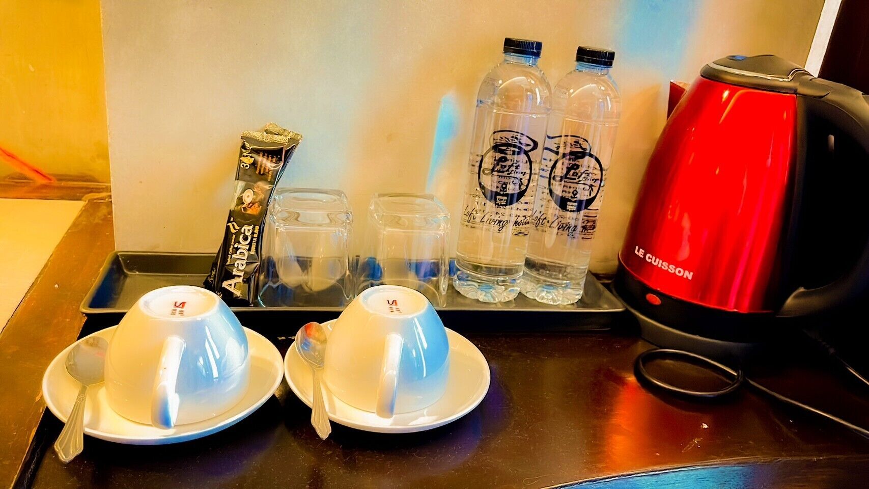 deluxe room, 1 double bed | private kitchen | fridge, coffee/tea maker