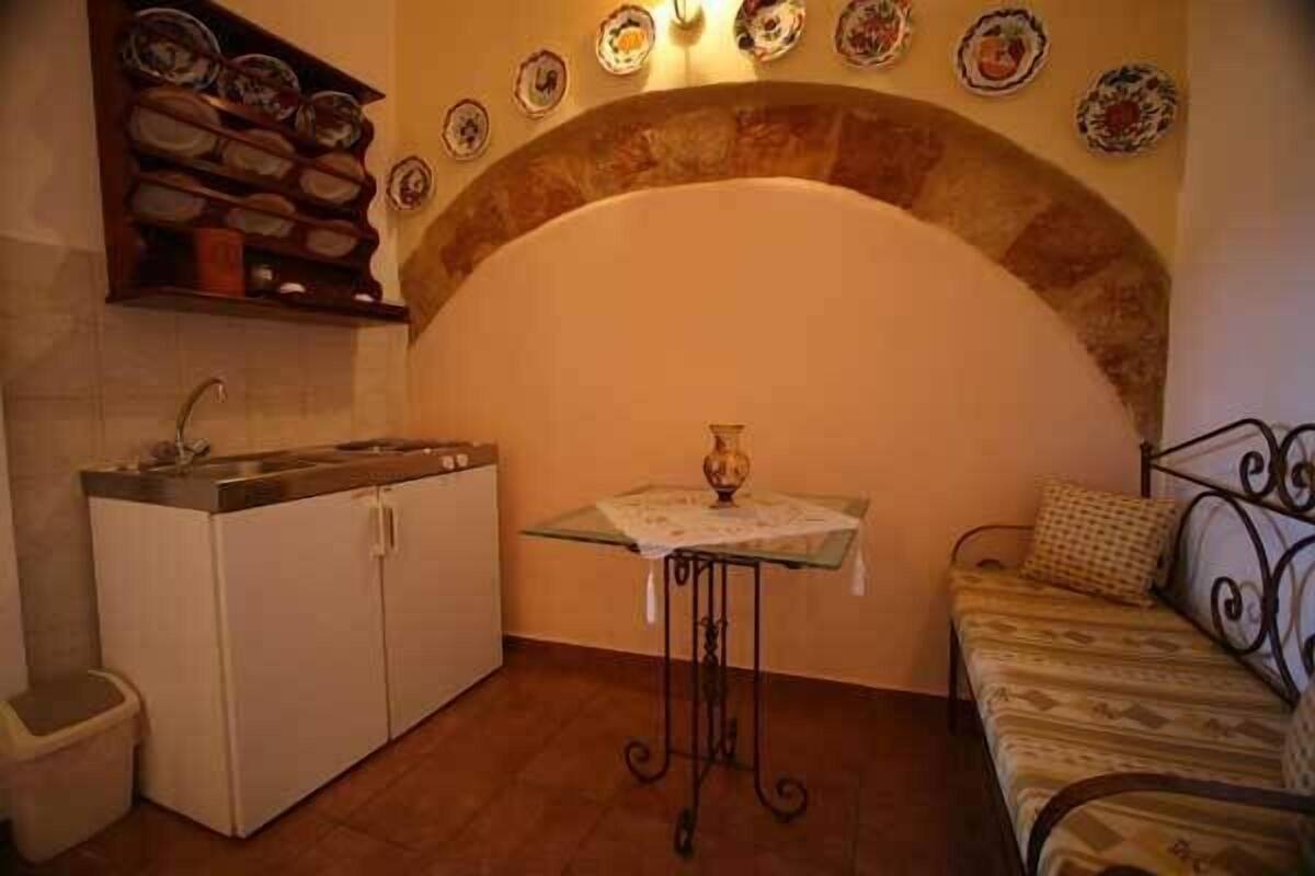 Studio, Garden View | Living area | TV