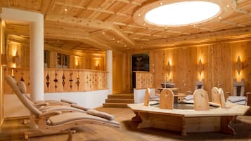 Parihoitohuone(ita), sauna, poreallas, höyrysauna, turkkilainen sauna