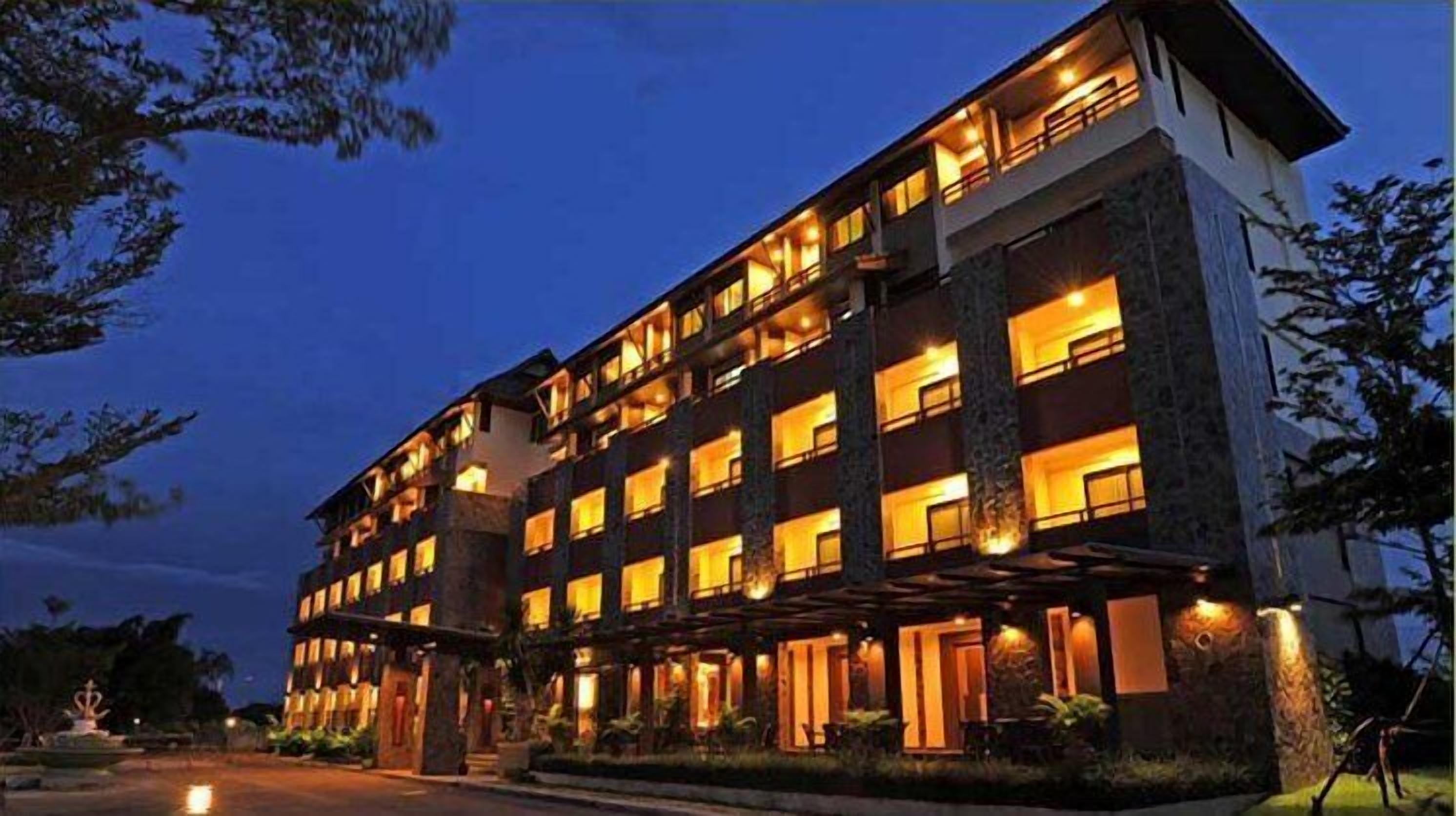 front of property – evening/night