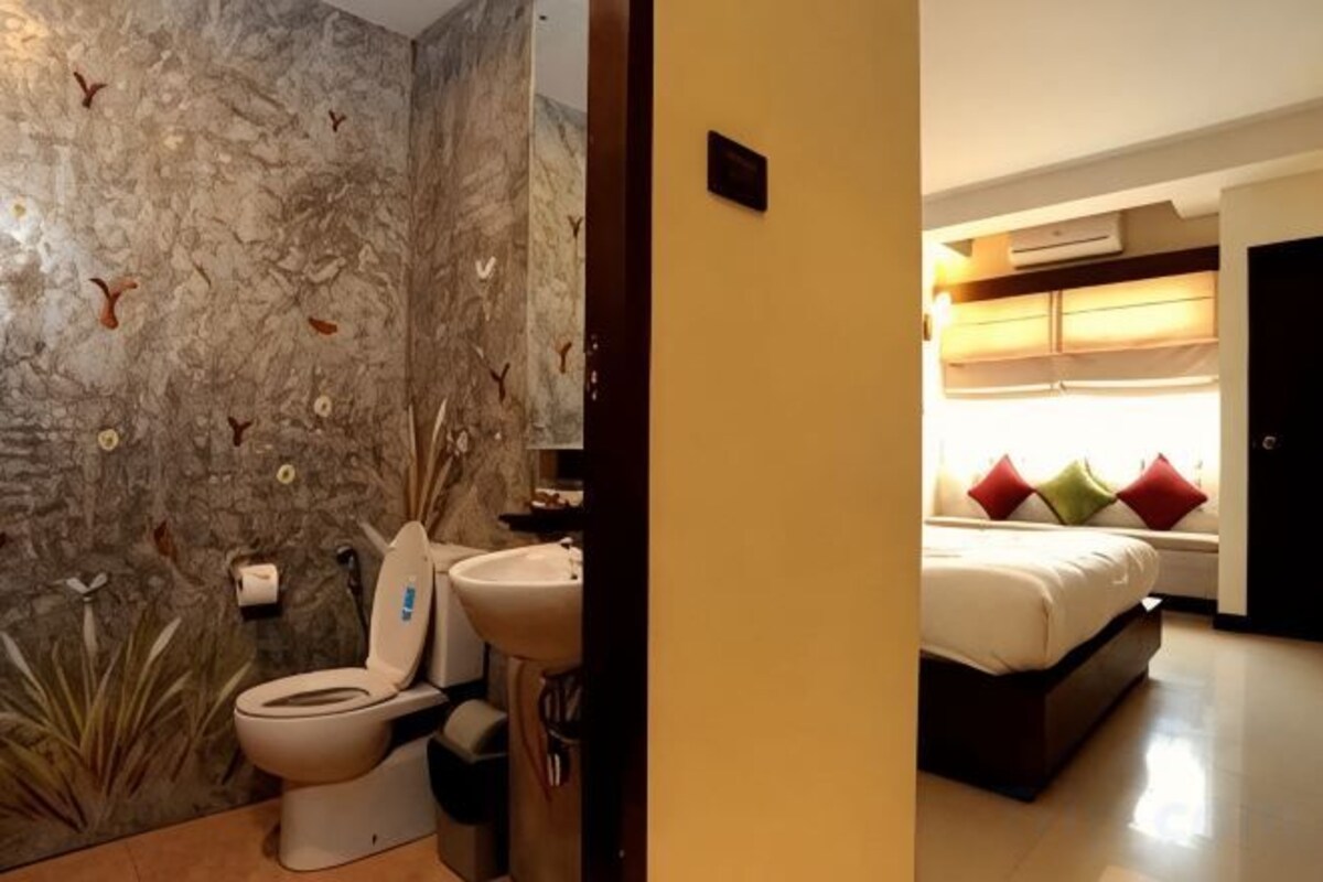 Baño | Artículos de higiene personal gratuitos, secador de pelo y albornoces
