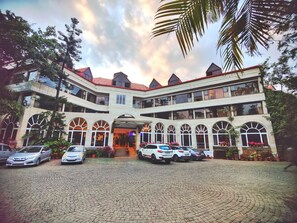 Entrada de la propiedad