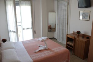 In-room safe, desk, free cribs/infant beds, bed sheets