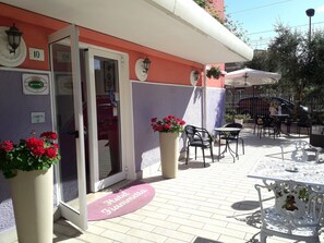 Façade de l’hébergement