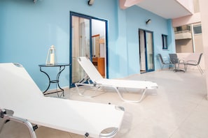 Apartment, 1 Bedroom 3 pax | Terrace/patio