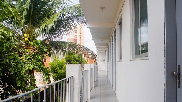 Balcony - Pousada Atlântico Centro - Fortaleza (Fortaleza)