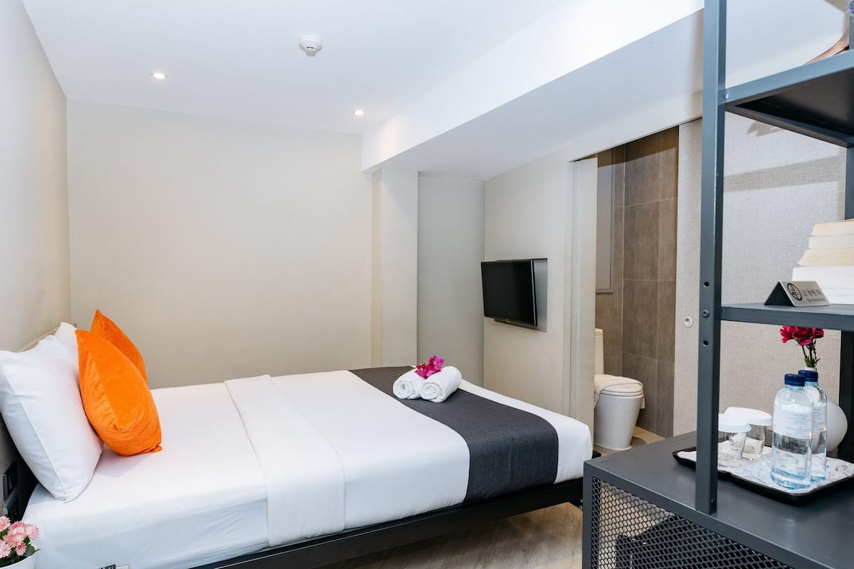 Standard Queen without window | Minibar, Zimmersafe, Verdunkelungsvorhänge, kostenloses WLAN
