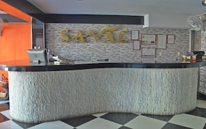 Interior entrance