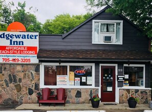 Entrada de la propiedad