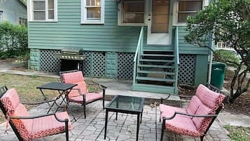 Cottage, 1 Queen, 2 Twins, Sleeper Sofa, Pet Friendly (235 Cottage) (Ground Floor) | Terrace/patio