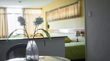 Minibar, in-room safe, rollaway beds, free WiFi