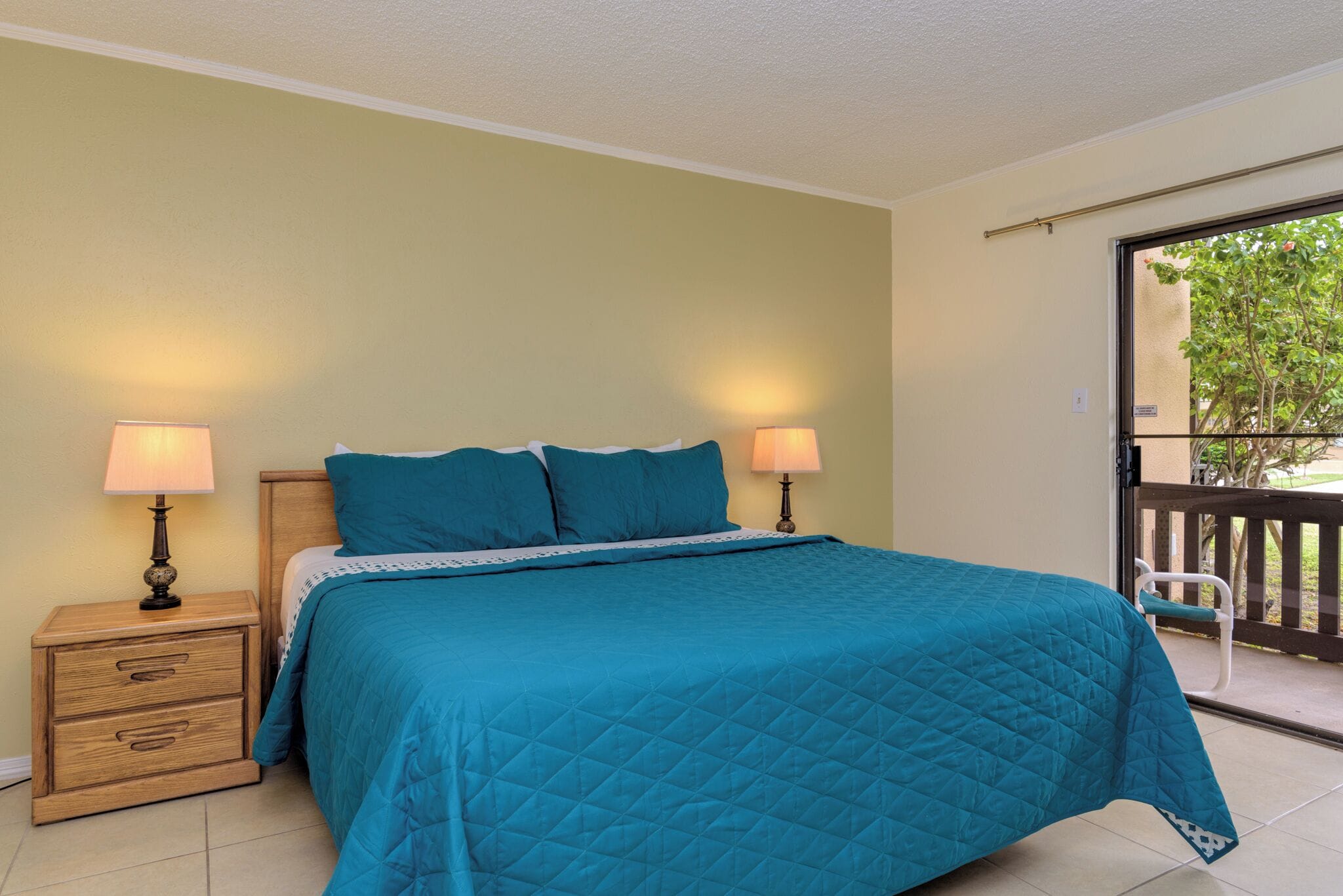 Standaard appartement, 1 kingsize bed met slaapbank, uitzicht op resort, op benedenverdieping | 1 slaapkamer, individueel gedecoreerd, individueel gemeubileerd