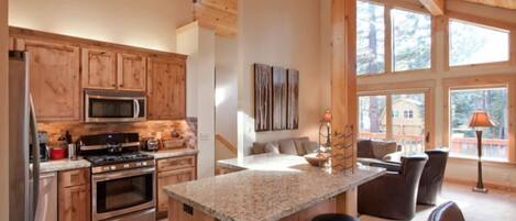 Ferienhaus, 4 Schlafzimmer | Eigene Küche | Großer Kühlschrank, Mikrowelle, Herdplatte, Geschirrspüler