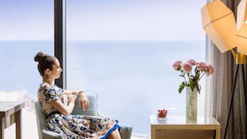 Uitzicht vanuit accommodatie