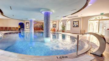 Indoor pool, outdoor pool