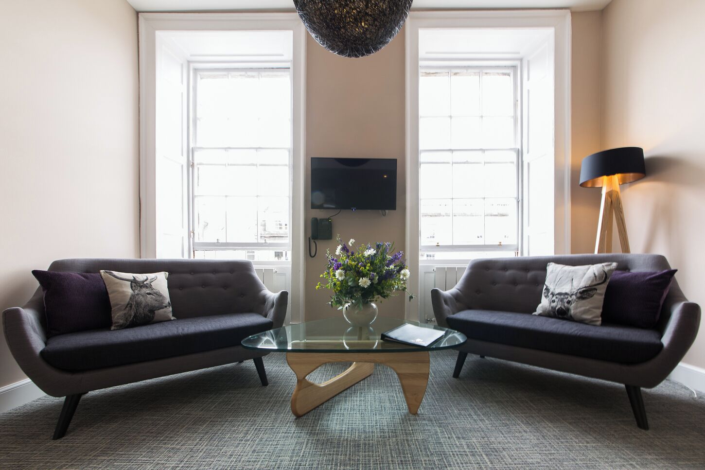 Superior Apartment | Living area | 32-inch flat-screen TV with digital channels, TV, iPod dock