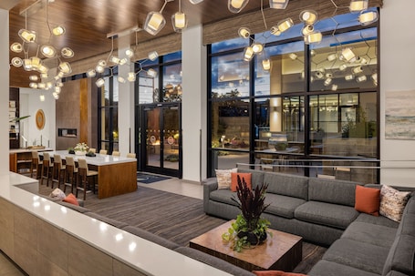 Lobby lounge. Element by Marriott Bozeman