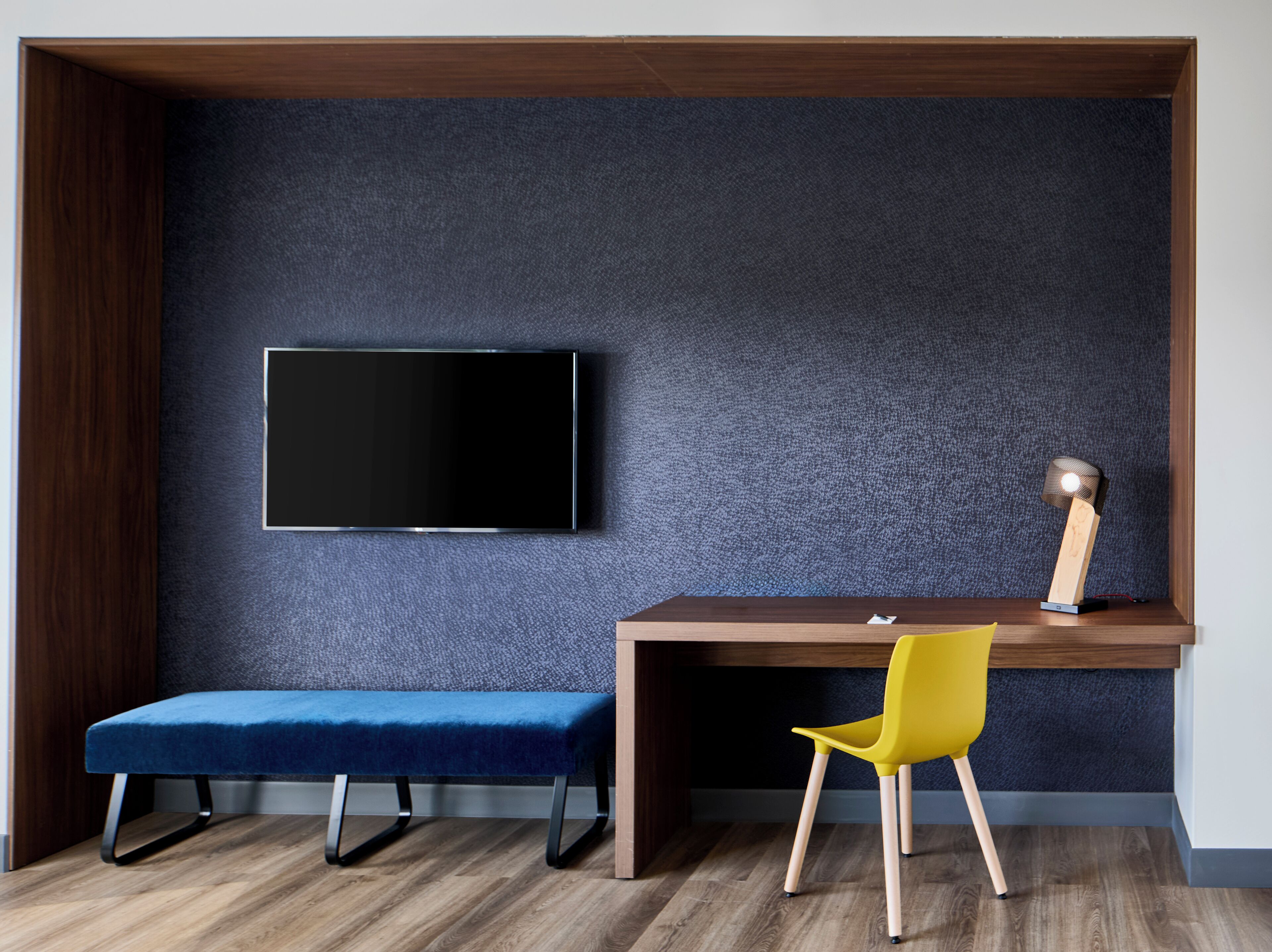 ultra savvy suite, 2 queen beds, living area, sofa bed, non smoking (mobility accessible, tub) | living area | 48-inch led tv with satellite channels, tv, netflix