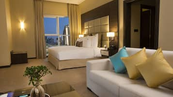 Jannah Deluxe Suite , City View  | Premium bedding, minibar, in-room safe, desk