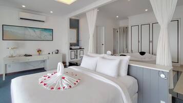 Zimmer, Balkon, Meerblick (Suite Hot Tub)